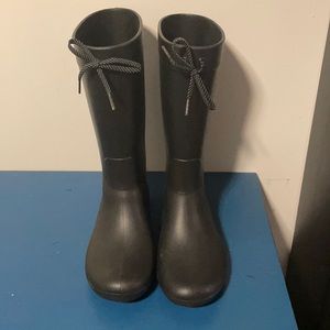Crocs tall waterproof rain boots